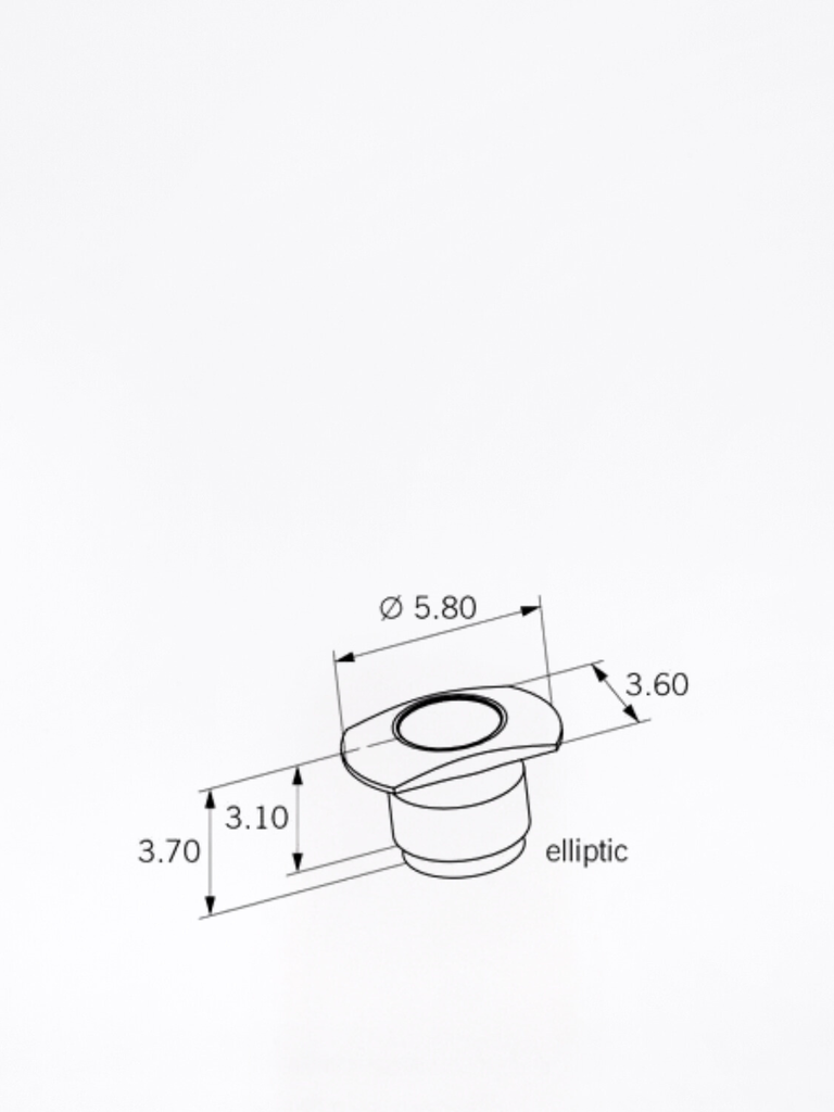 Dalbo®-PLUS Femmina Tuning Soft TE elliptic - Misure